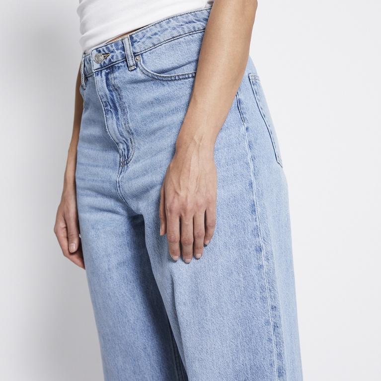 Mid waist baggy jeans "Broadway" Light used